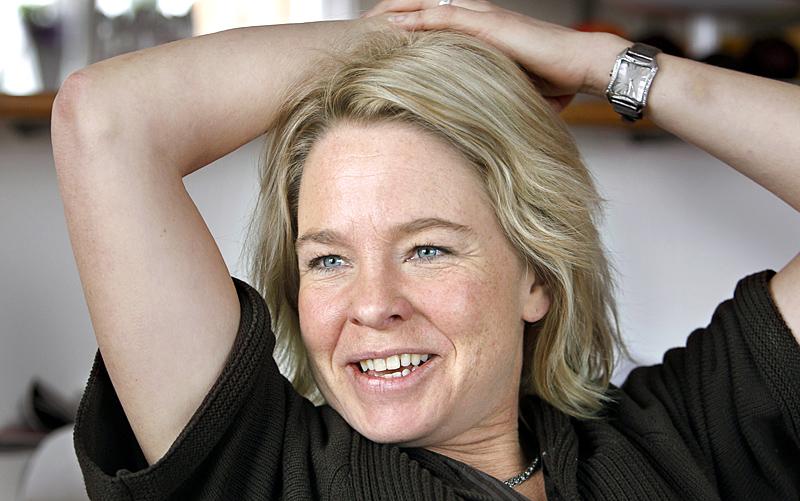 Karin Hübinette, programledare för SVT:s Agenda.