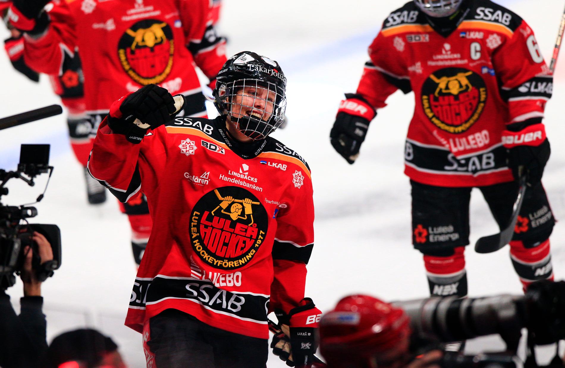 Luleå hockeys verksamhet på damsidan får ett extra ekonomiskt tillskott från en sponsor. Arkivbild.