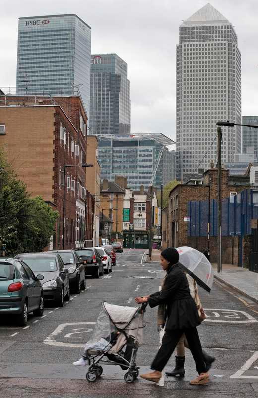 Londons East end har förvandlats från trasigt till snobbigt under det senaste decenniet. Foto: AP