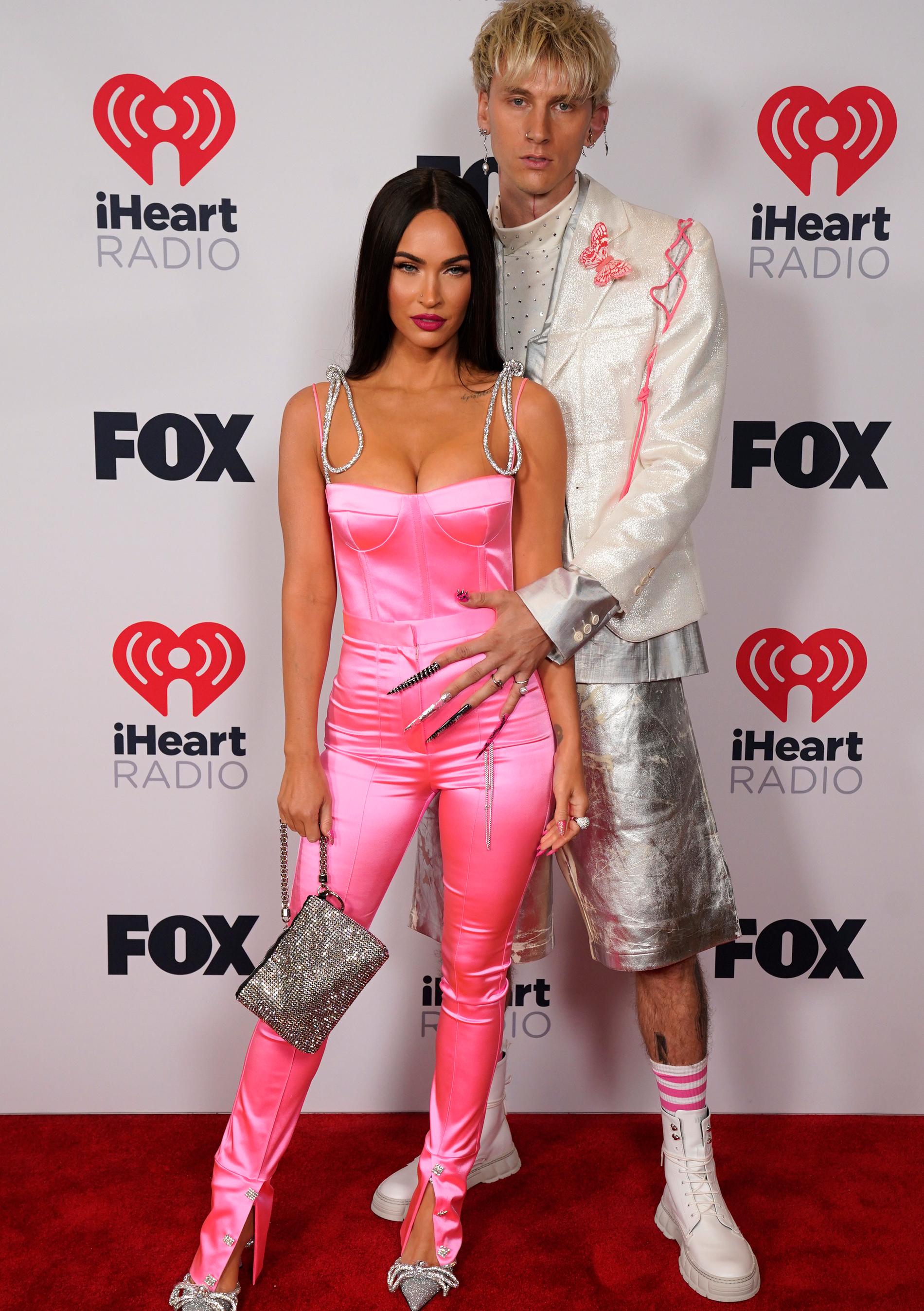 Megan Fox och Machine Gun Kelly på iHeartRadio Music Awards i maj i år.