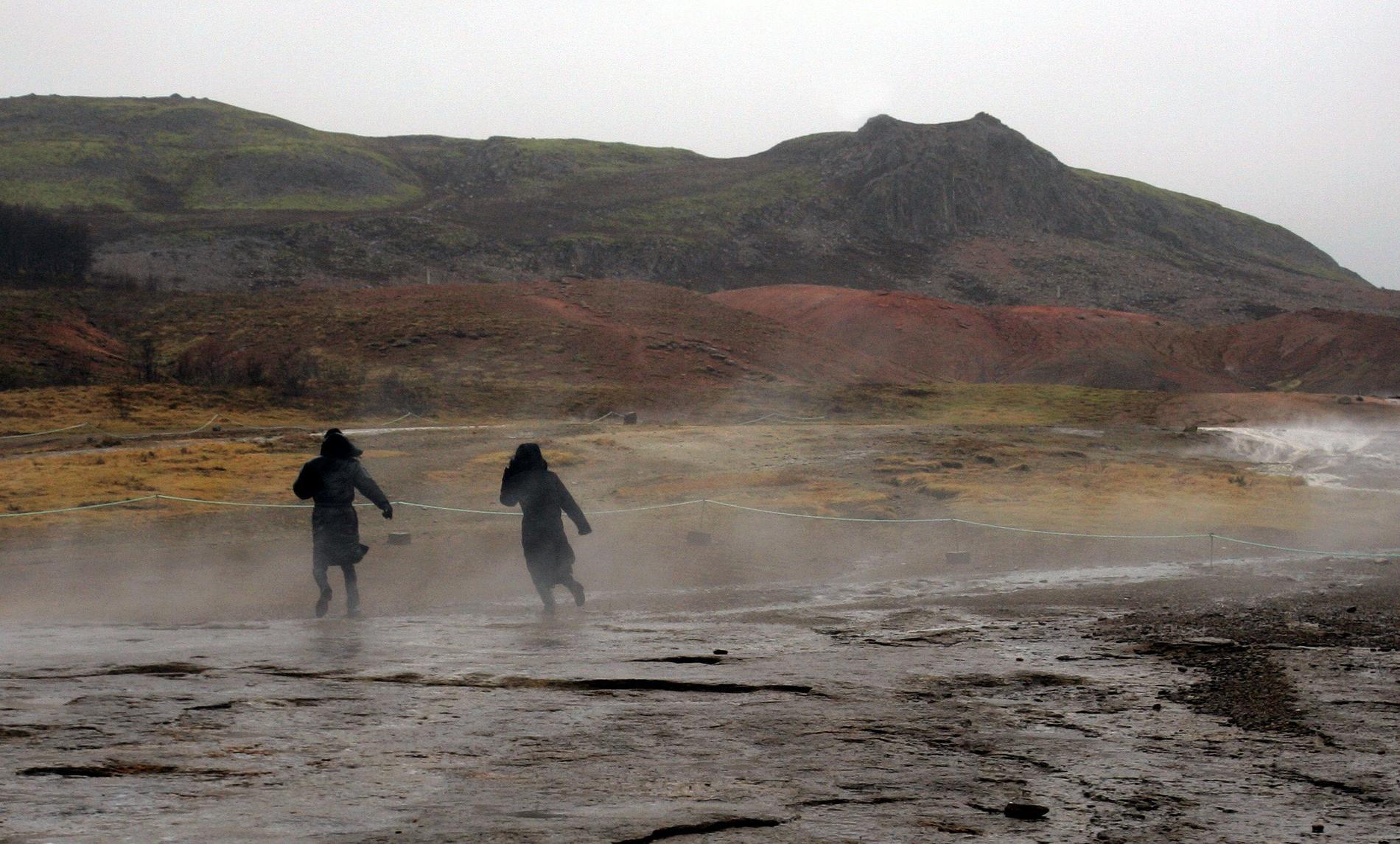 Turister på Island. Arkivbild.
