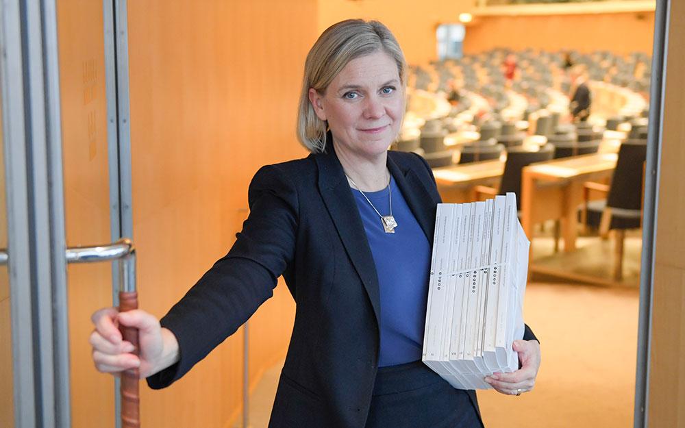 Finansminister Magdalena Andersson.