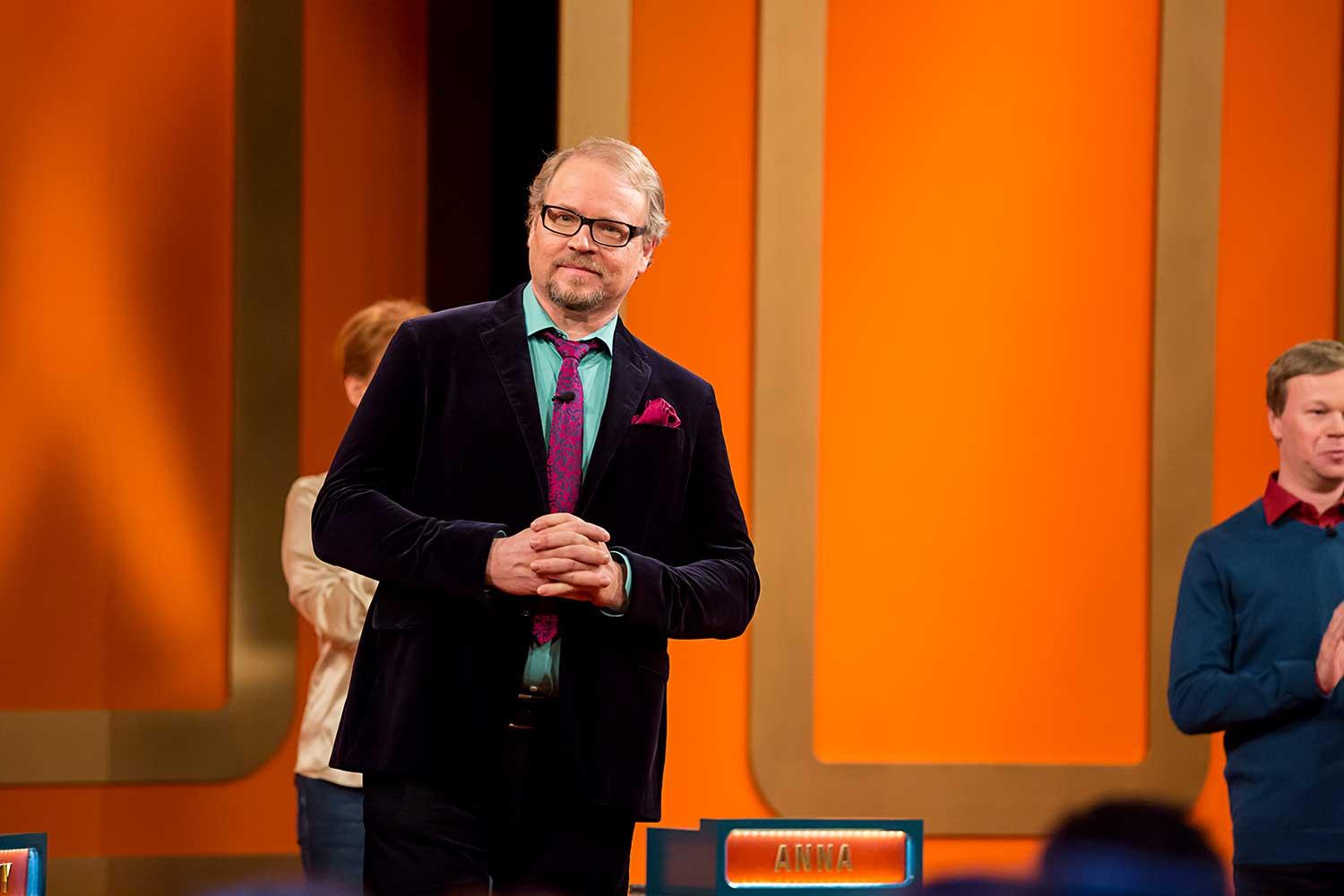 Fredrik Lindström i ”Tror du jag ljuger”.