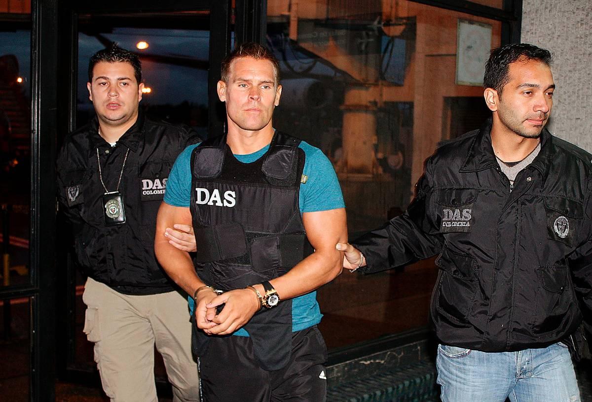 Jonas Oredsson greps i Colombia den 27 december 2010 och fördes över till Sverige.