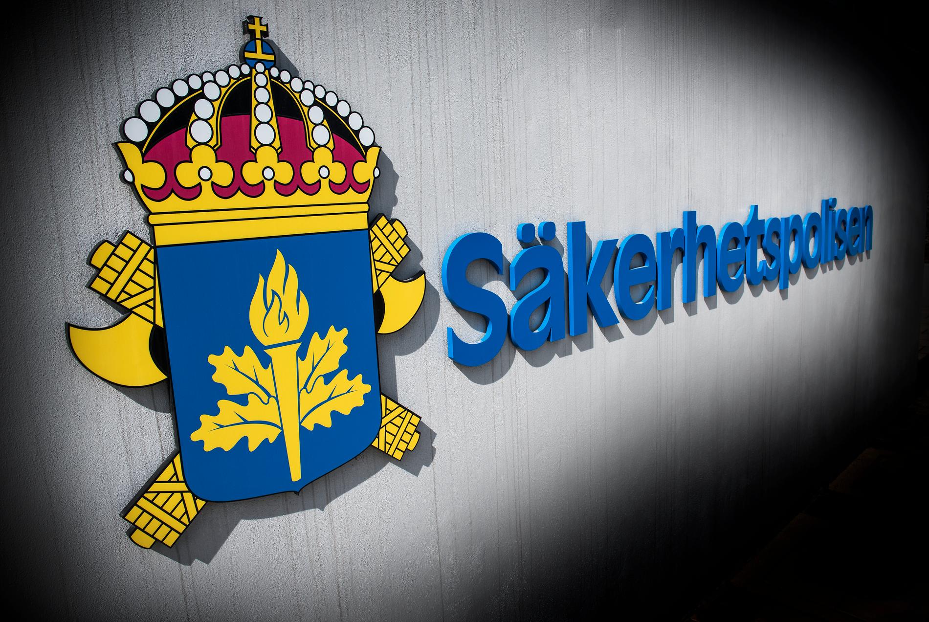 Säkerhetspolisen bedriver sedan 2017 en utredning mot ett tiotal misstänkta personer för verksamhet som kan hota rikets säkerhet, enligt Aftonbladet. Arkivbild.