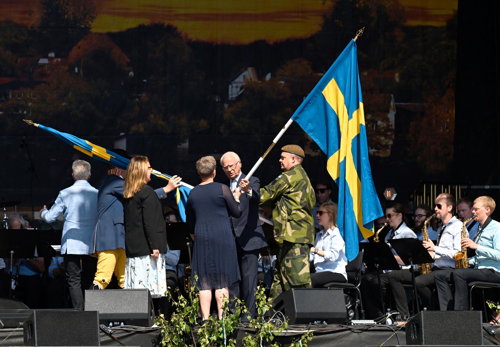 Nationaldagsfirandet i Strängnäs.