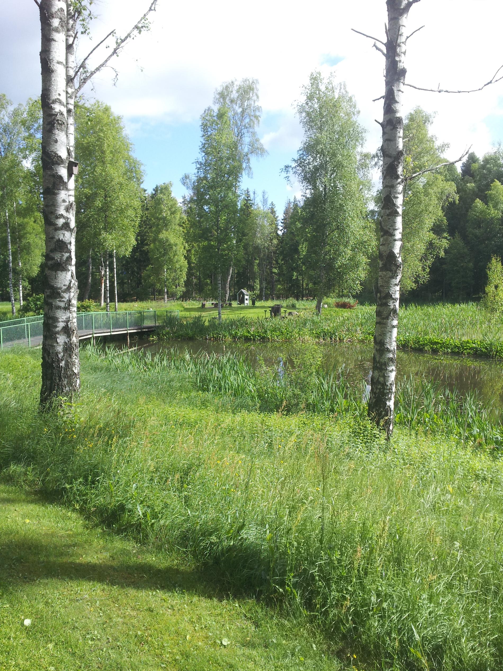 Naturskön grillplats nära centrala Svenljunga.