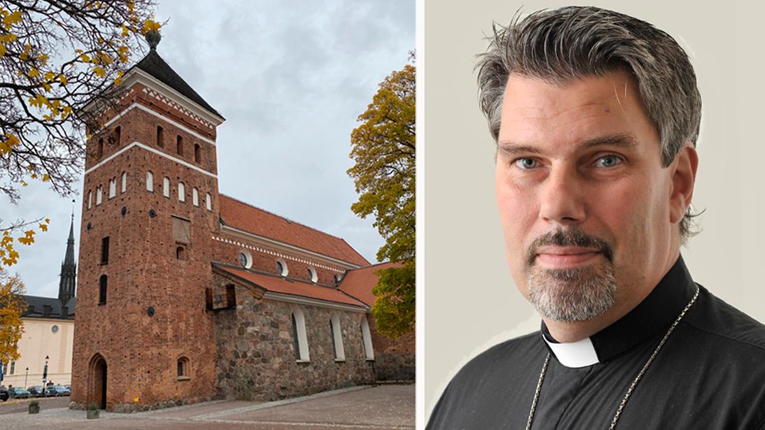 Lars Olof Fahlén är församlingsherden vid Helga trefaldighets kyrka, som ligger intill domkyrkan i centrala Uppsala.