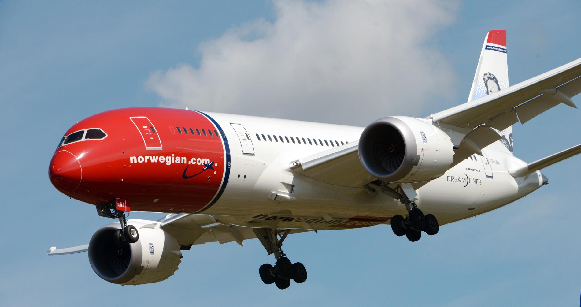 Norwegianplanet mot New York skulle ha lyft från Arlanda 17.35 i går. Men det blev aldrig någon resa.