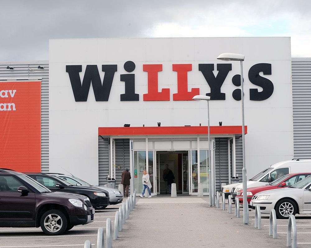 Matbutiken Willys i Gävle.