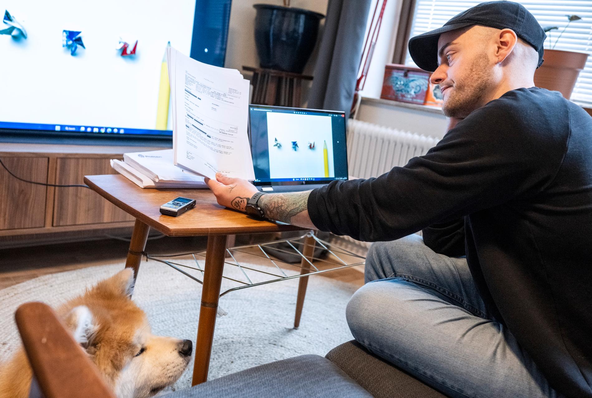 Niklas Krig har begärt ut alla polisanmälningarna om hundattackerna i Malmö.