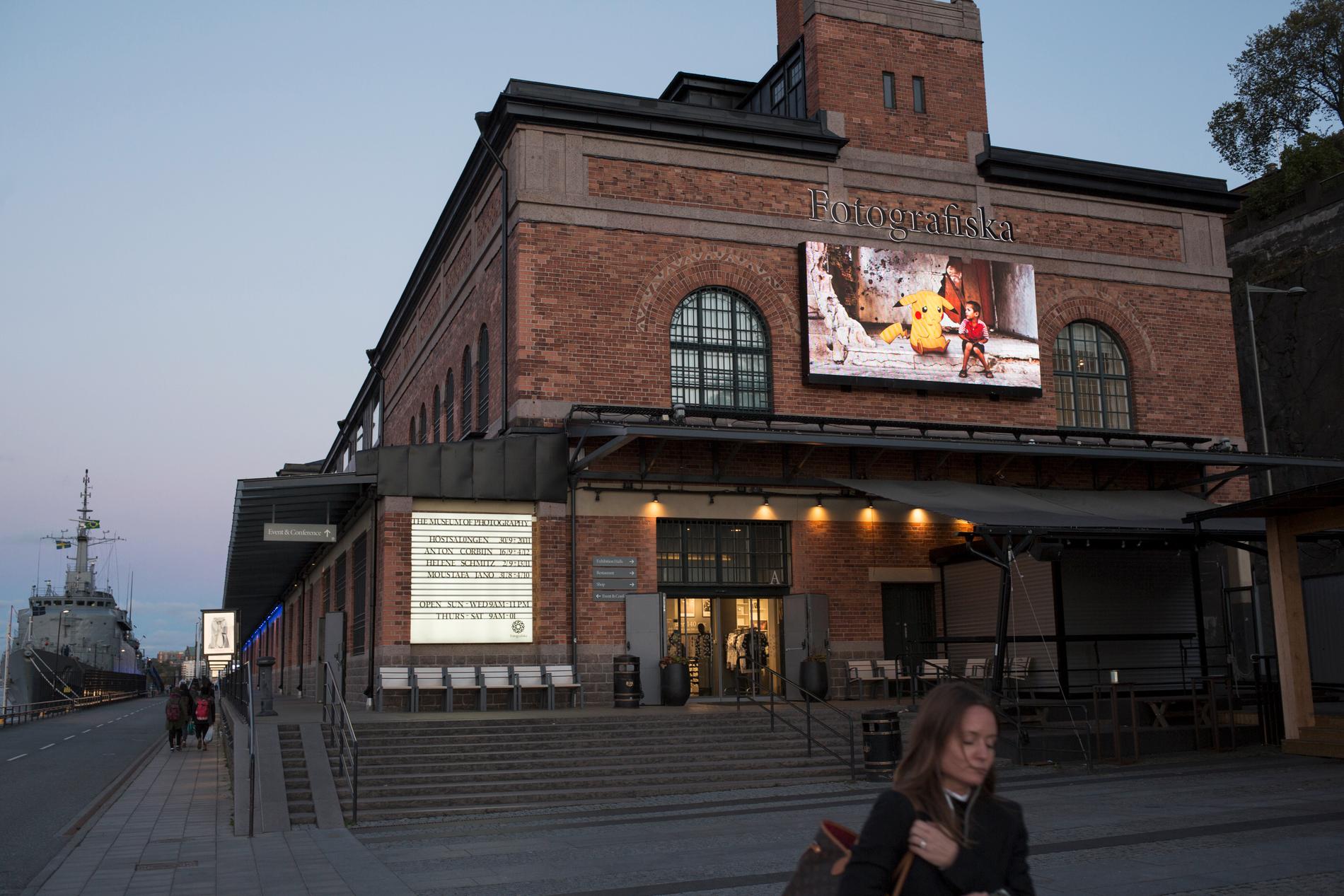 Fotografiska i Stockholm är en av de institutioner och företag som fått stöd av Kulturrådet. Arkivbild.