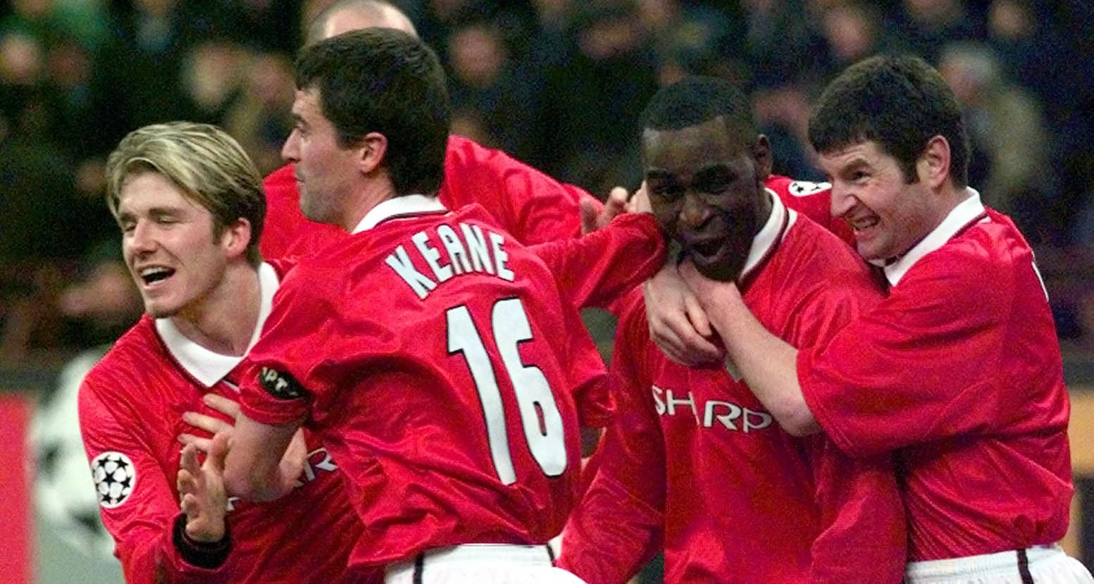 Andy Cole under tiden i Manchester United
