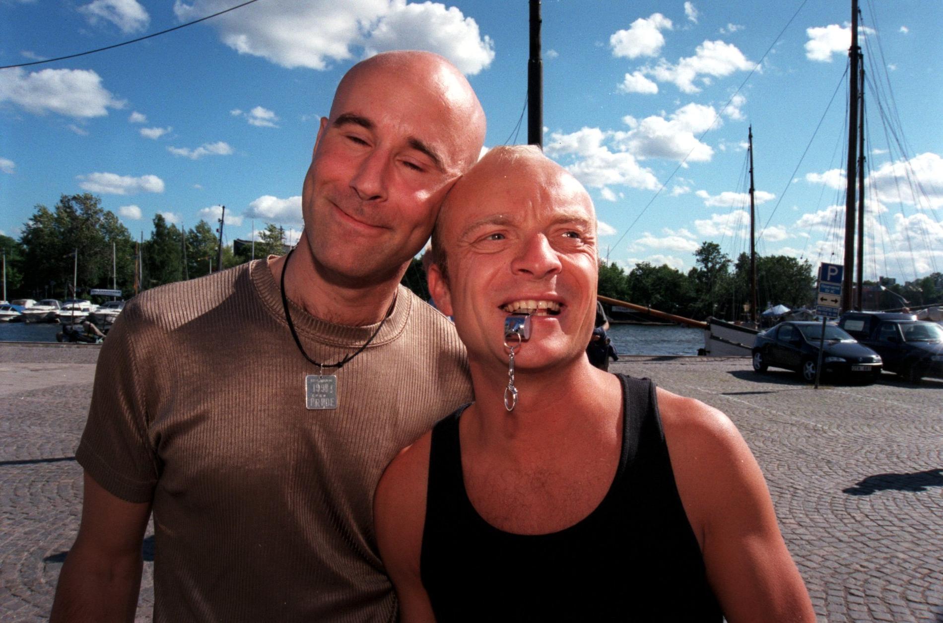 Mark Levengood och Jonas Gardell, här på en bild från 1998, har separerat efter 37 år tillsammans.
