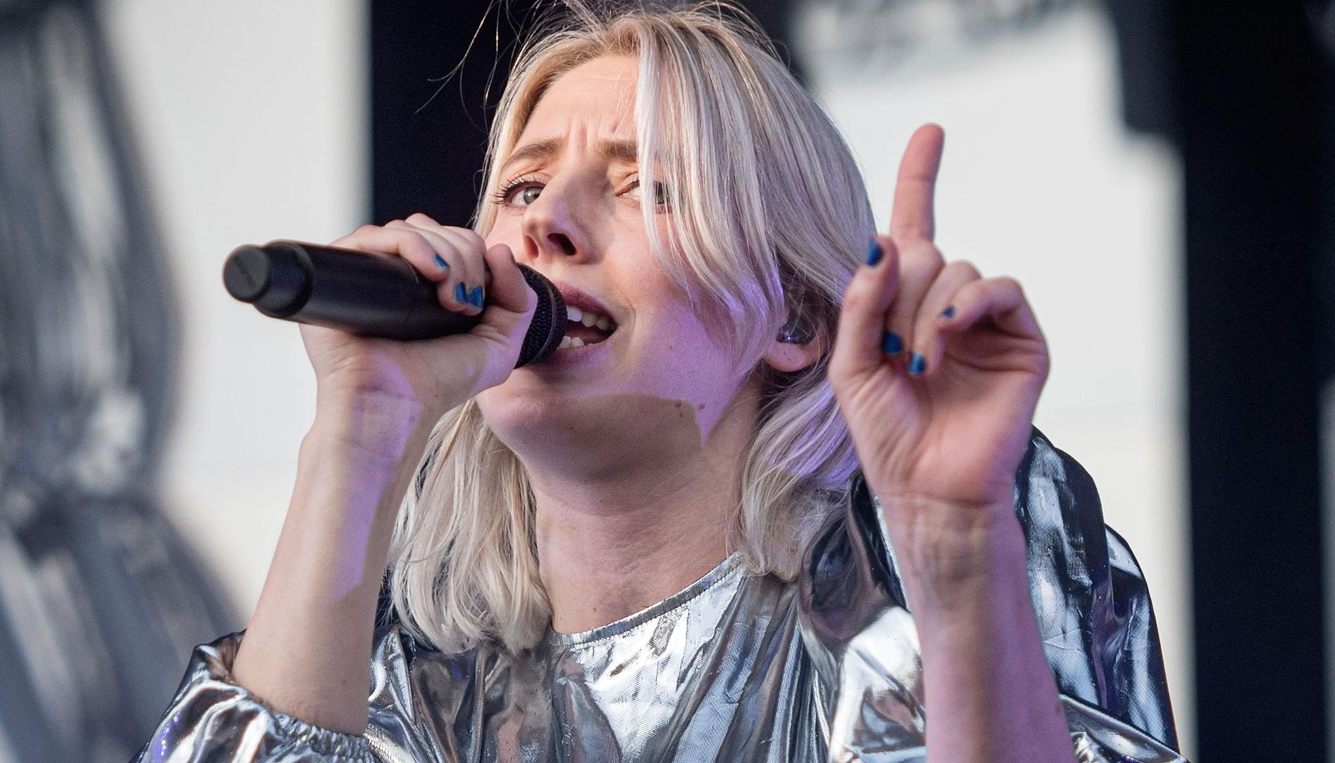 Veronica Maggio under den första av tre utsålda konserter på Gröna Lund i Stockholm i juni. 