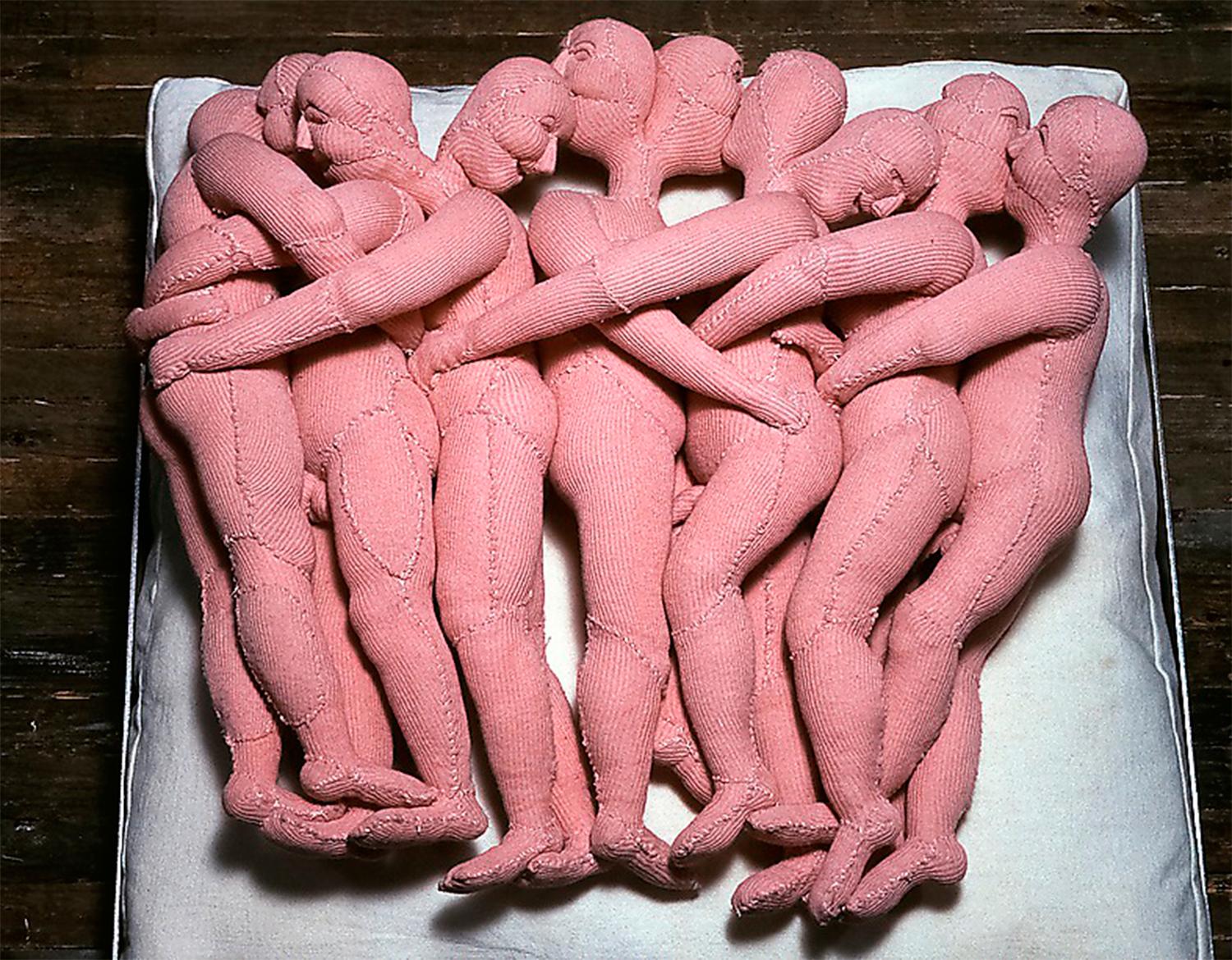 Louise Bourgeois, ”Seven in bed”, 2001. © The Easton Foundation Foto: Christopher Burke