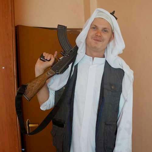IS-terroristen Mikael Skråmo reste till Syrien 2014. 