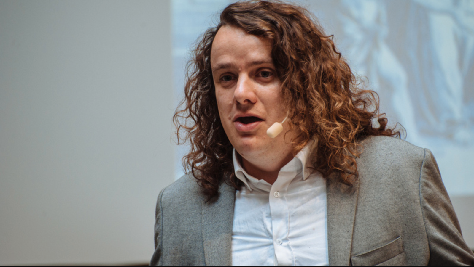 Entreprenören Ed Cooke på The Conference 2014 i Malmö.
