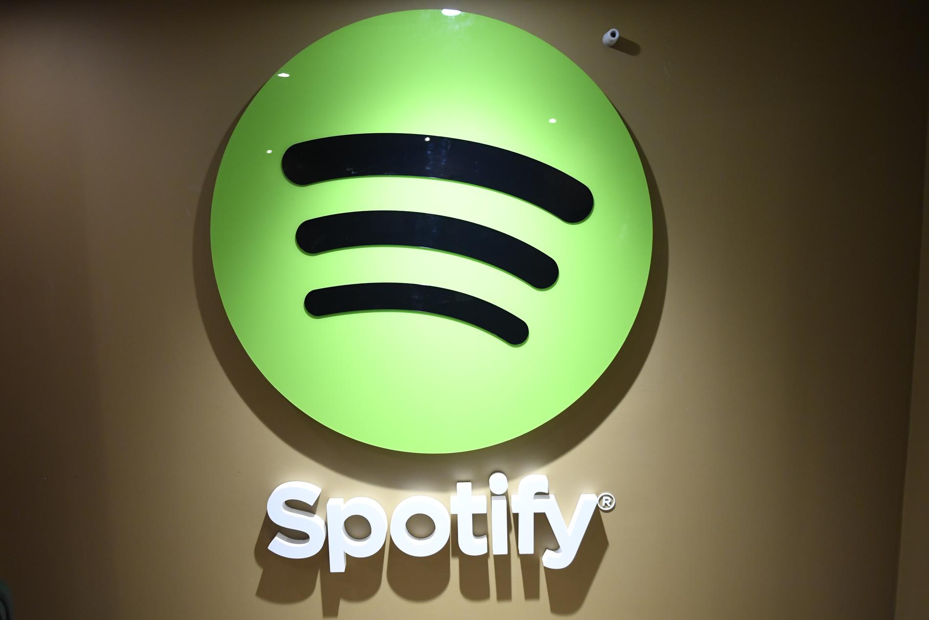 Strömningstjänsten Spotify har dömts till böter i Ryssland. Arkivbild
