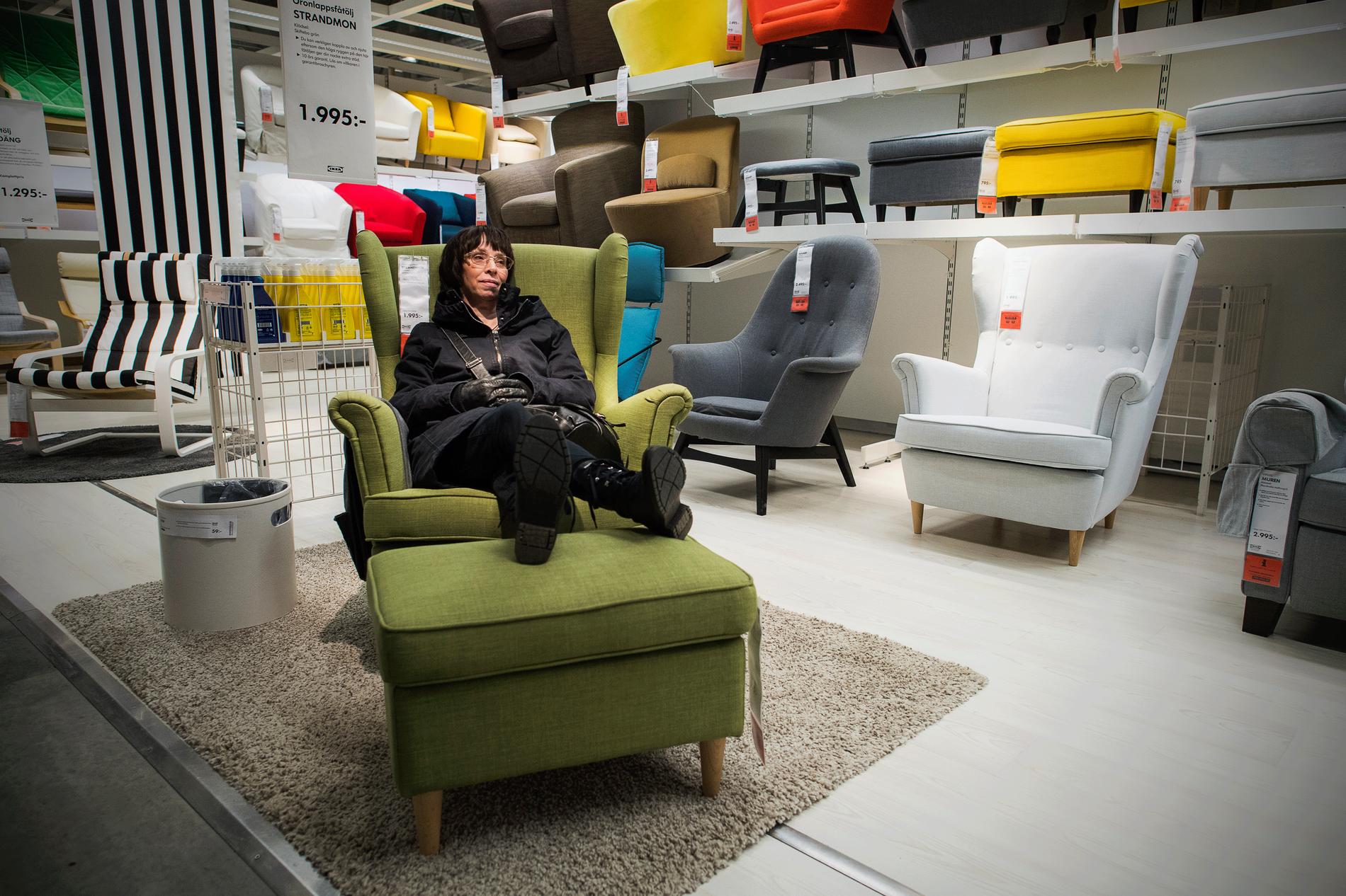 När Anki Foss längtat efter lugn och ro har hon åkt till Ikea.