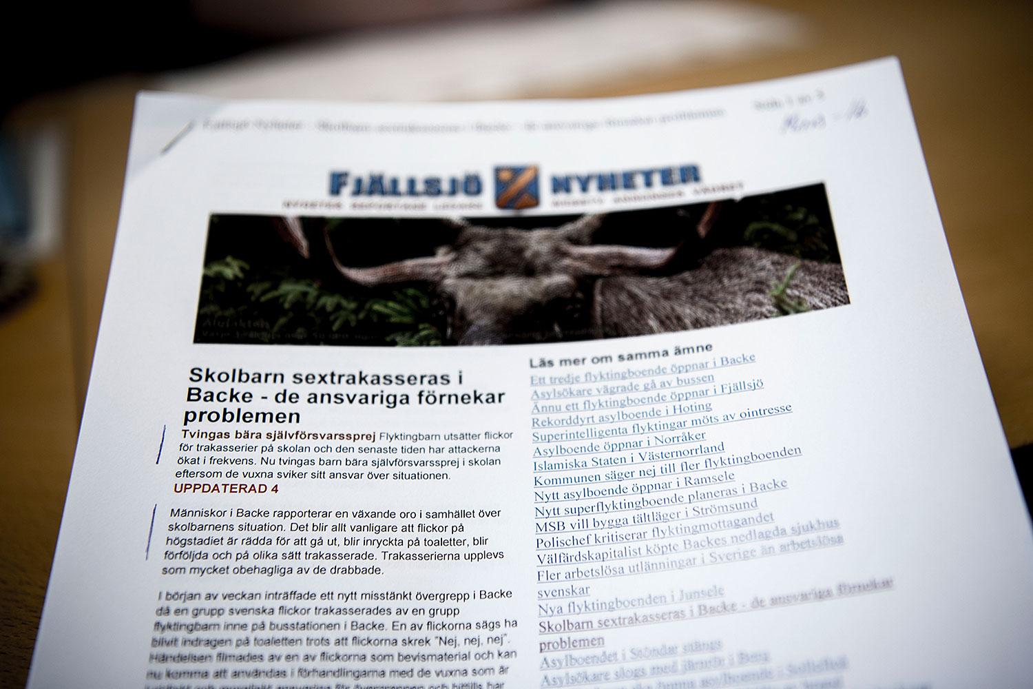 Fjällsjö Nyheter har etablerat sig som ett Avpixlat för Jämtlands och Västernorrlands län.