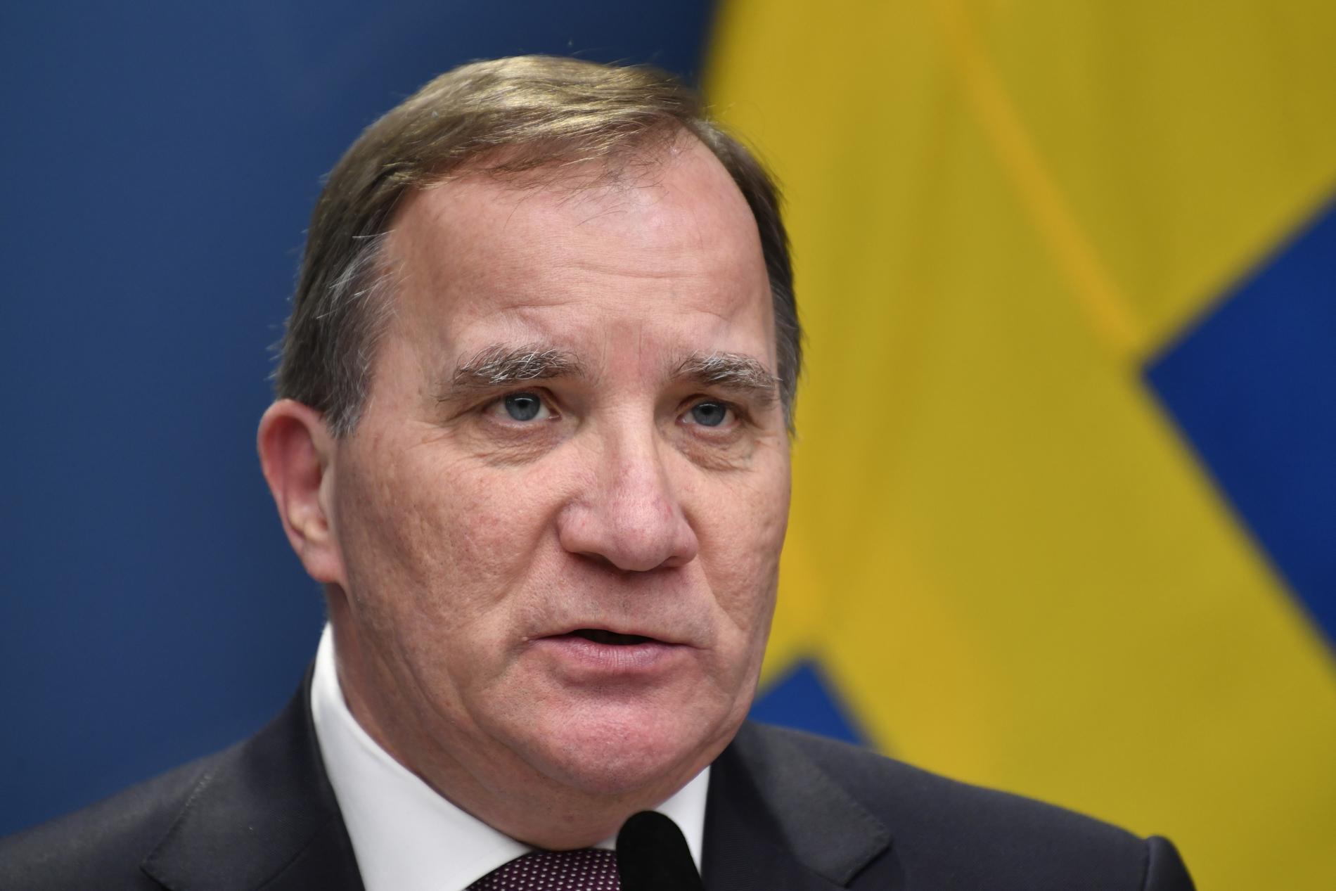 Statsminister Stefan Löfven.