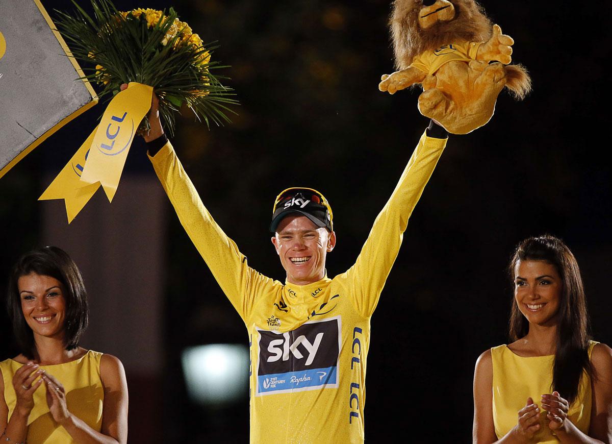 Chris Froome -  vinnare av Tour de France 2013.
