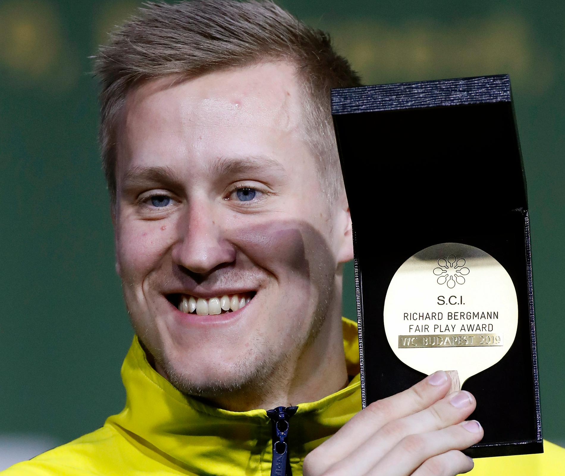 Mattias Falck tog VM-silver i fjol.