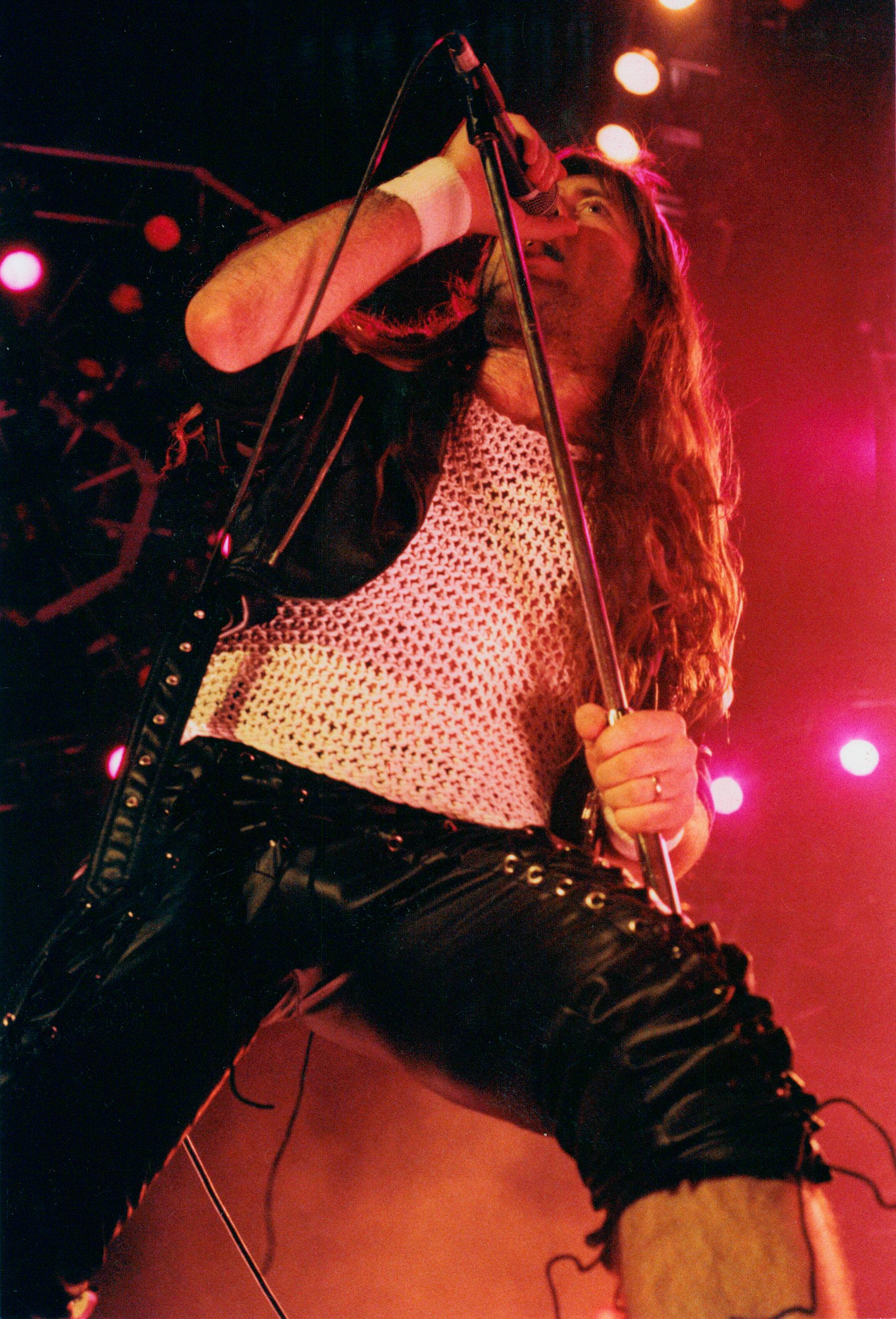 Bruce Dickinson, sångare i Iron Maiden.