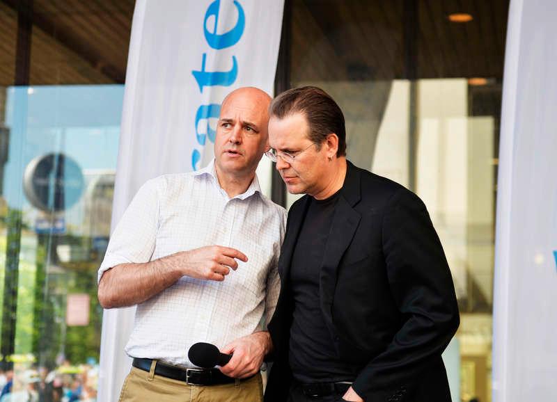 Anders Borg var i flera år Fredrik Reinfeldts parhäst.
