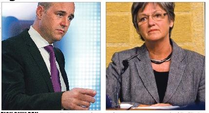 fick skulden Som socialförsäkringsminister ville Cristina Husmark Pehrsson mildra fallet för utförsäkrade. Statsminister Fredrik Reinfeldt lyssnade inte utan bytte ut henne efter valet.