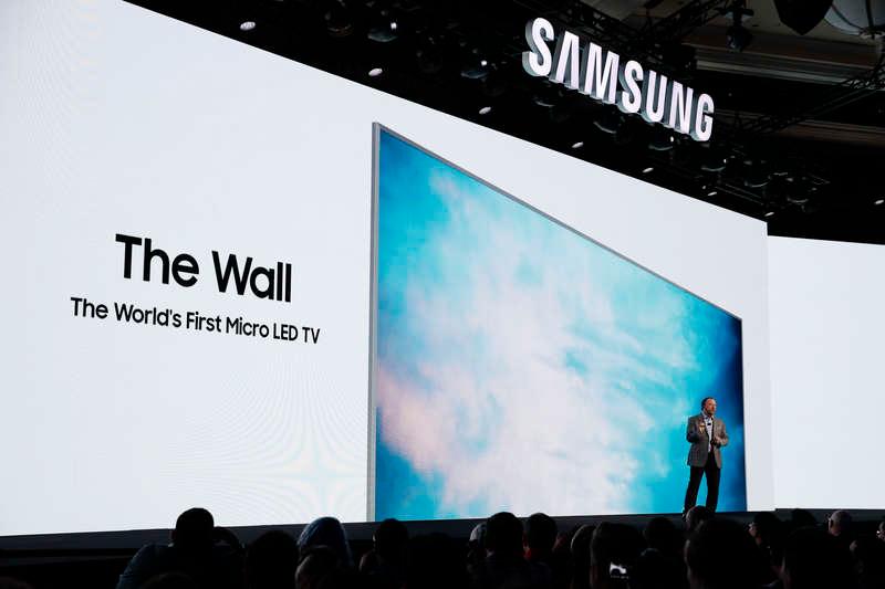 Väggen – The Wall är en 146-tums tv-skärm.
