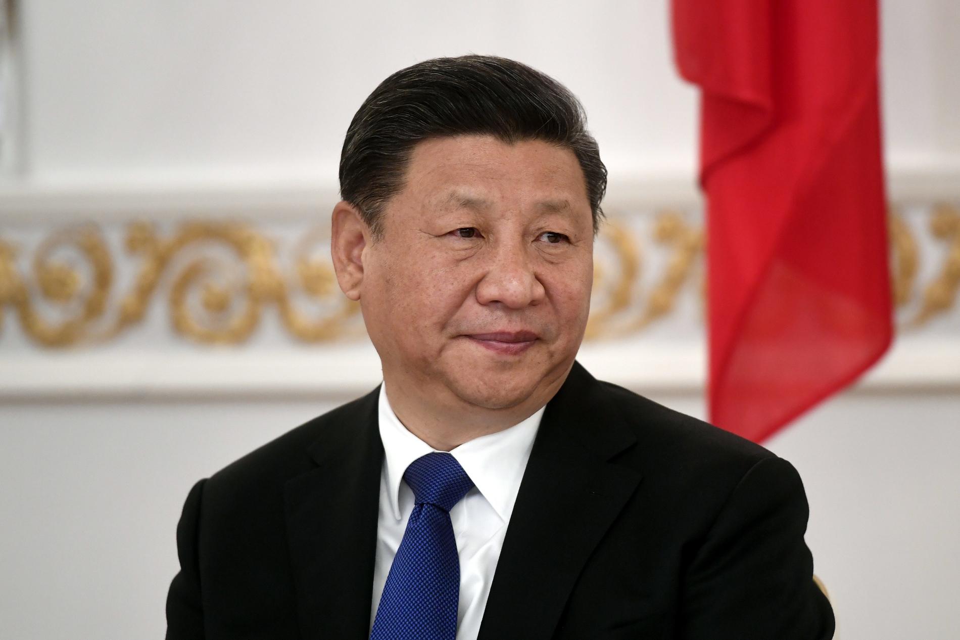 Kinas ledare Xi Jinping.