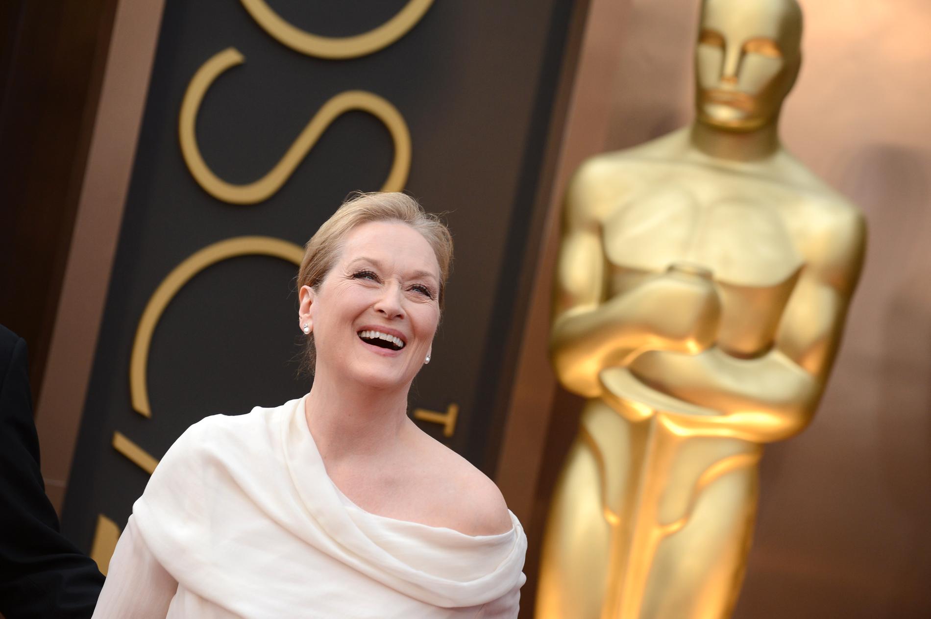 Skådespelerskan Meryl Streep har vunnit flera Oscars. 