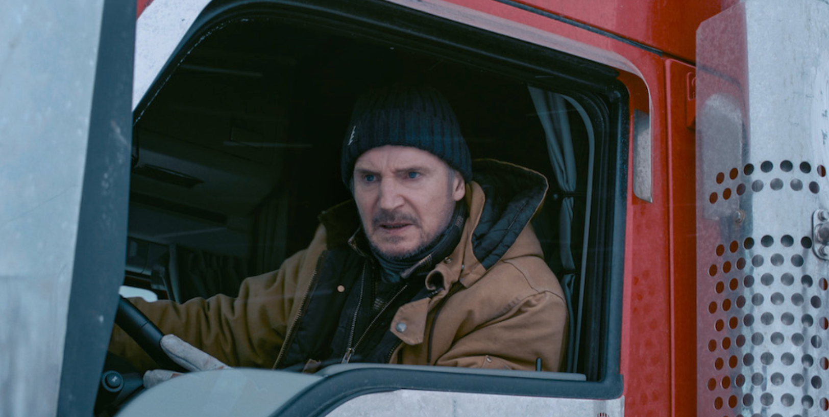 Brum brum-björnen Liam Neeson.