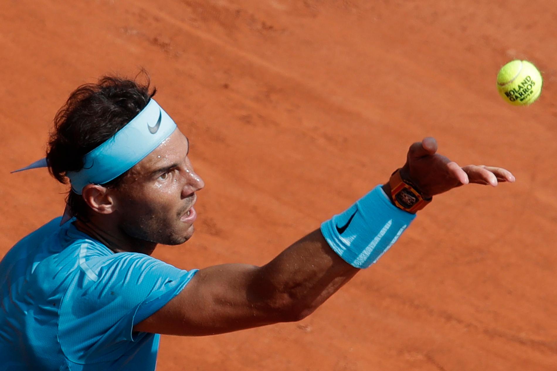 Rafael Nadal är på väg mot sin elfte titel i Franska mästerskapen.