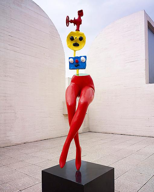 ”Girl escaping”, 1967. Fundació Joan Miró, Barcelona.