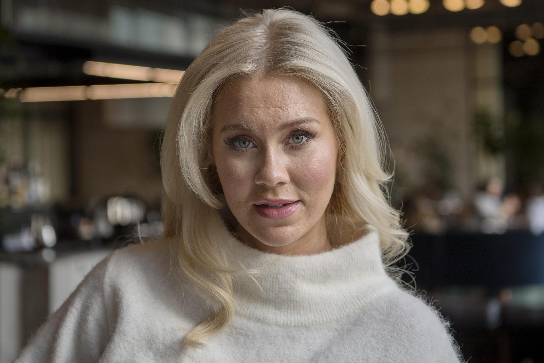 Isabella Löwengrip berättar för Svenska Dagbladet att hon stöttar president Trump.