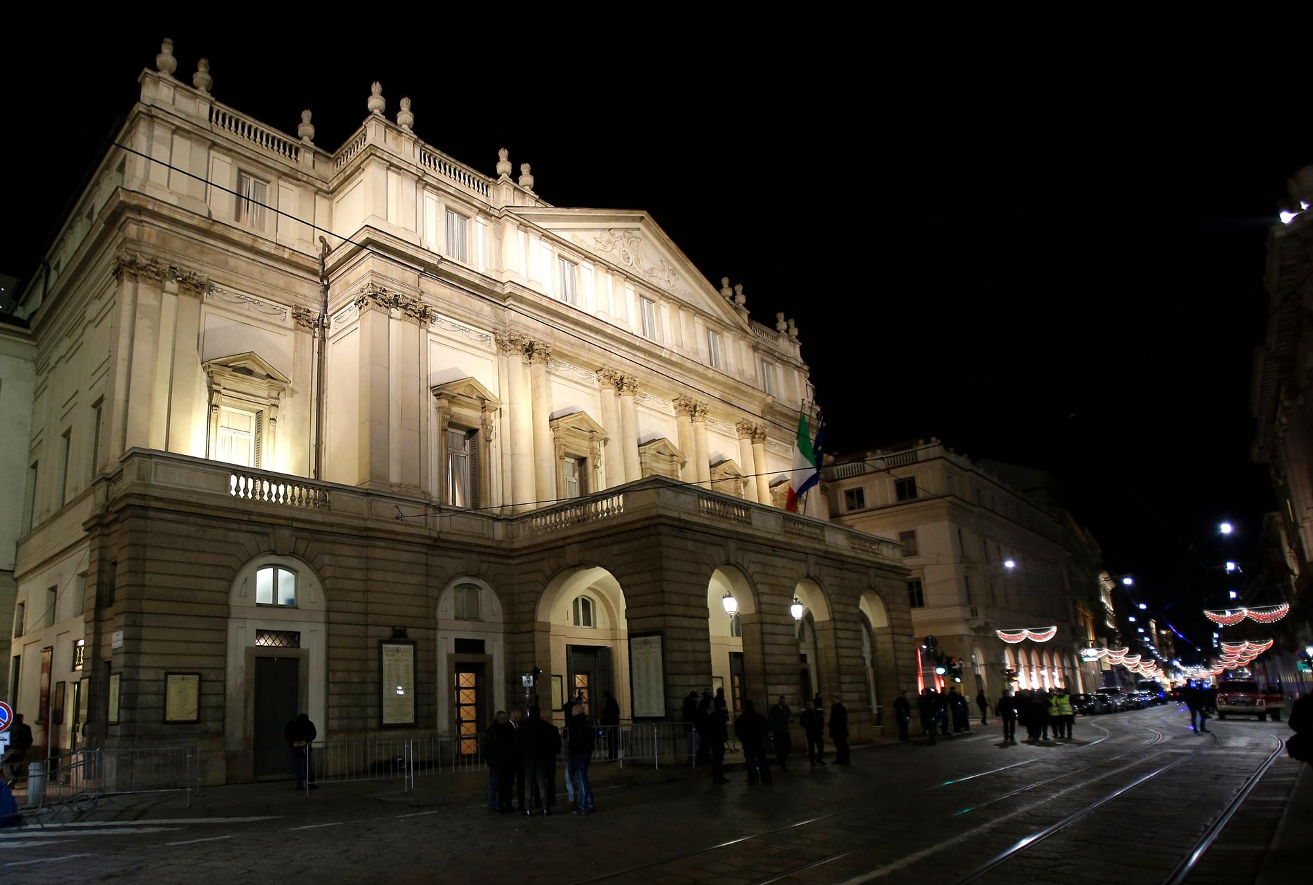 Operahuset La Scala håller stängt