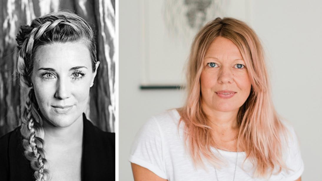 Ida Lundén och Anna Eklund som driver nätverket Goaldiggers respektive House of Lola. 