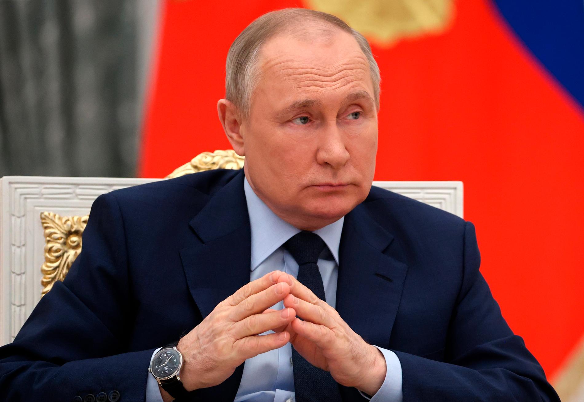 Rysslands president Vladimir Putin. 