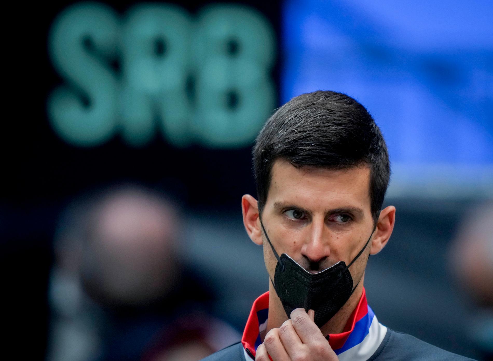 Serbiske världsettan Novak Djokovic. Arkivbild.