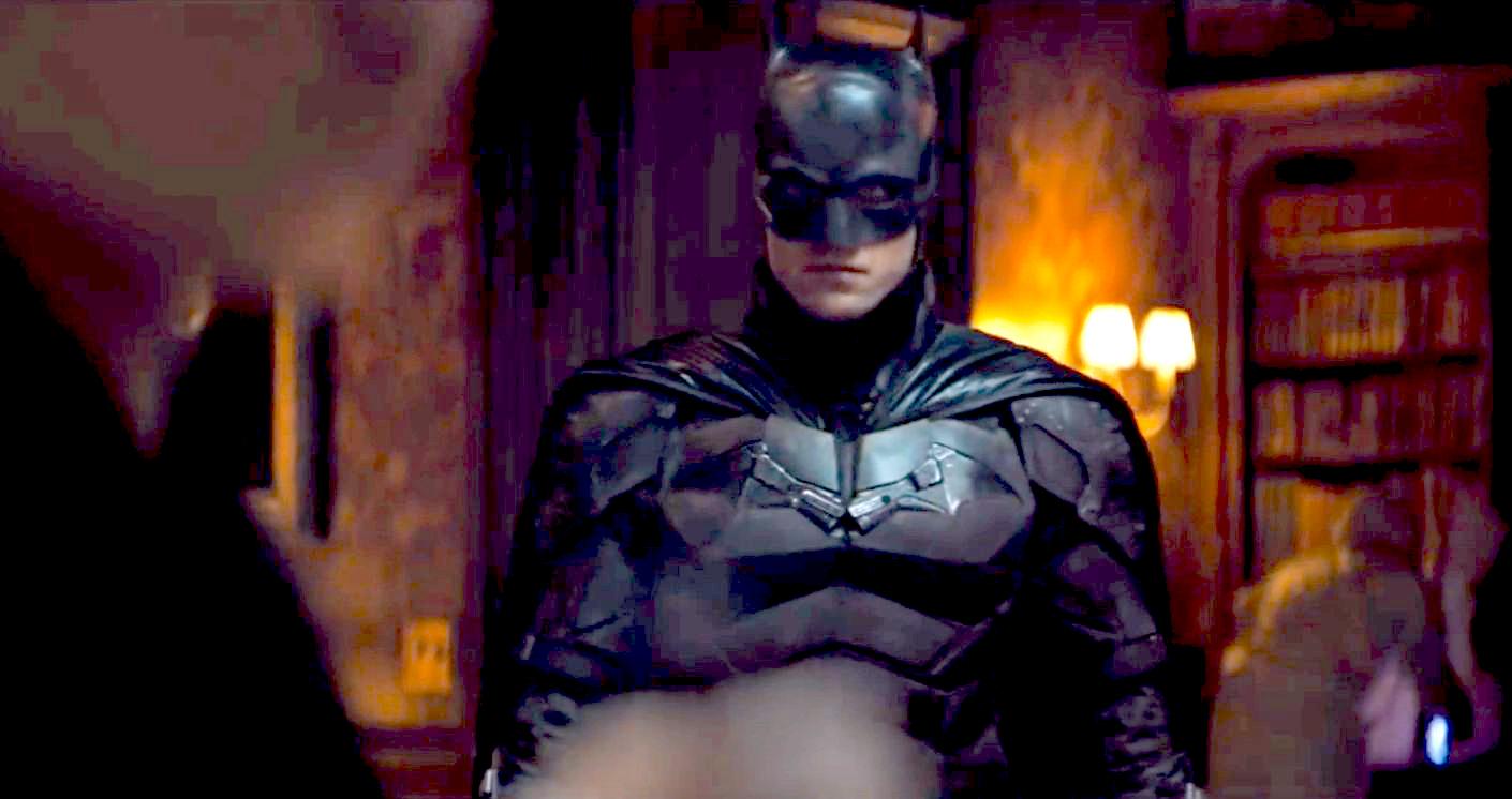 Robert Pattinson som ”Batman”.