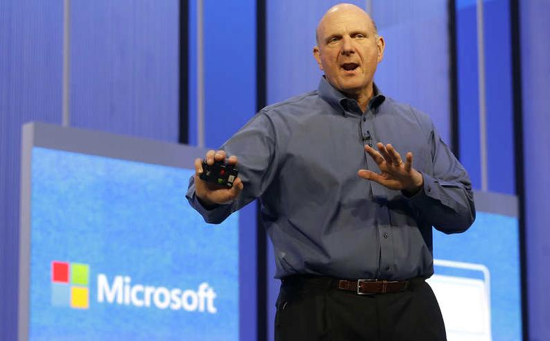 Microsofts vd Steve Ballmer.