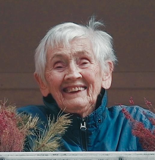 Gudrun Nilsson, 92, slipar sin italienska under isolationen.