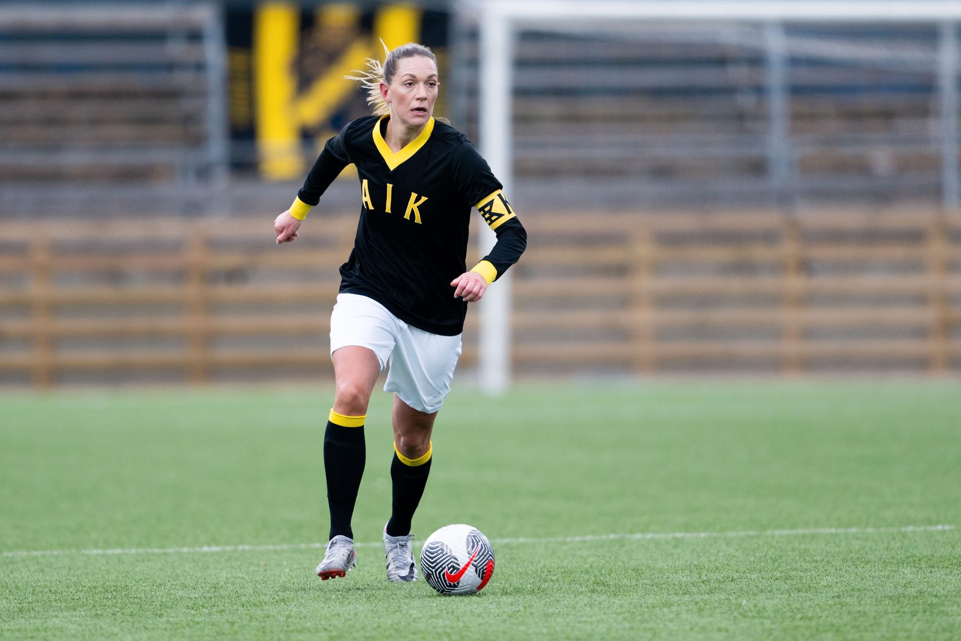 Jennie Nordin, lagkapten i AIK.