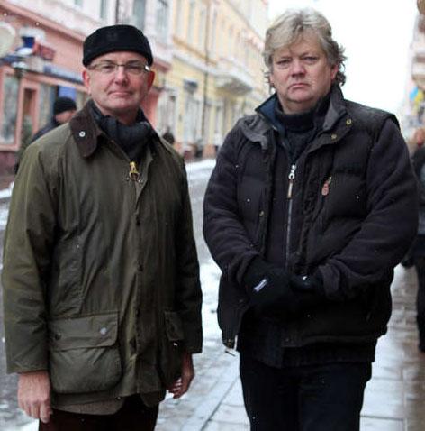 Peter Kadhammar och Urban Andersson (foto) rapporterar från Ukraina.