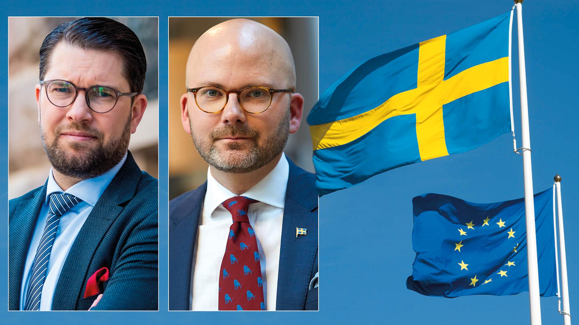 Vårt mål är en omläggning av europapolitiken på samma sätt och med samma medel som vi vann debatten om migrationspolitiken. Genom att ta de andra partiernas mandat, skriver Jimmie Åkesson och Charlie Weimers, Sverigedemokraterna.