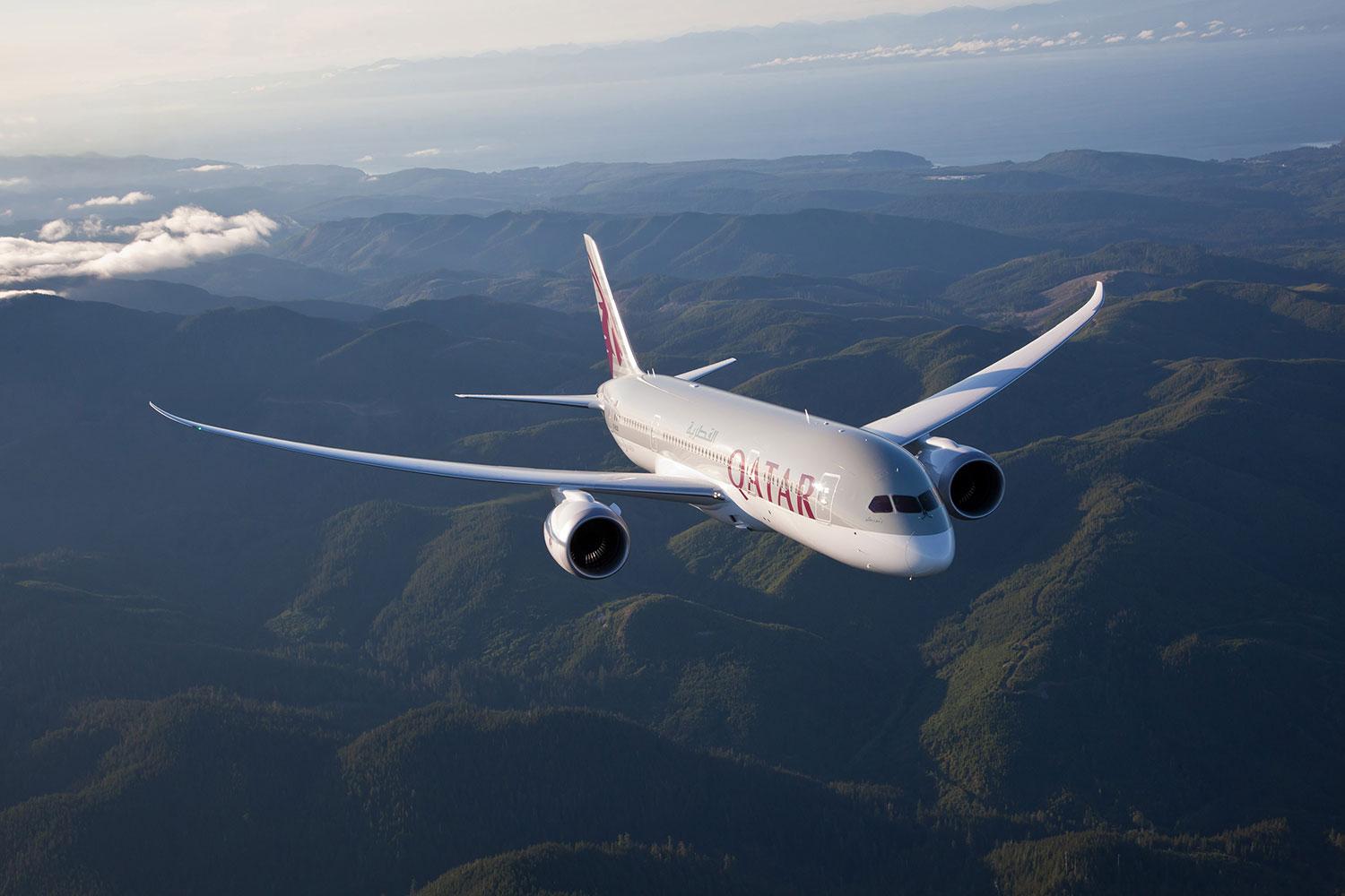 Qatar Airways flyger från Stockholm och Köpenhamn till Doha.