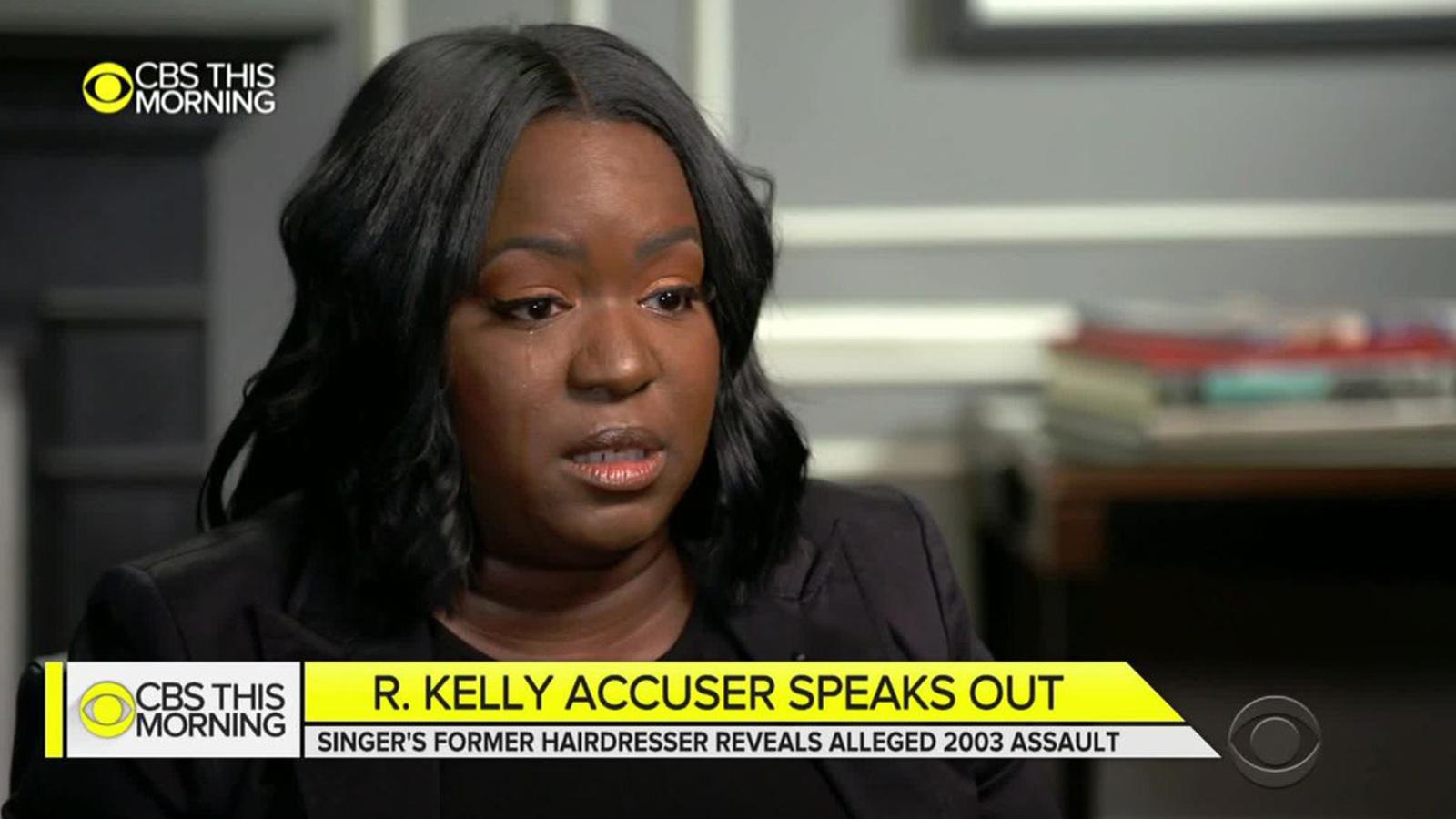 Lanita Carter berättade om övergreppen hon utsattes för av R Kelly i ett CBS-program.